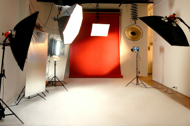 "Studio C at Instudio.org is a large, well-lit space with a variety of backdrops and lights ready for a new shoot